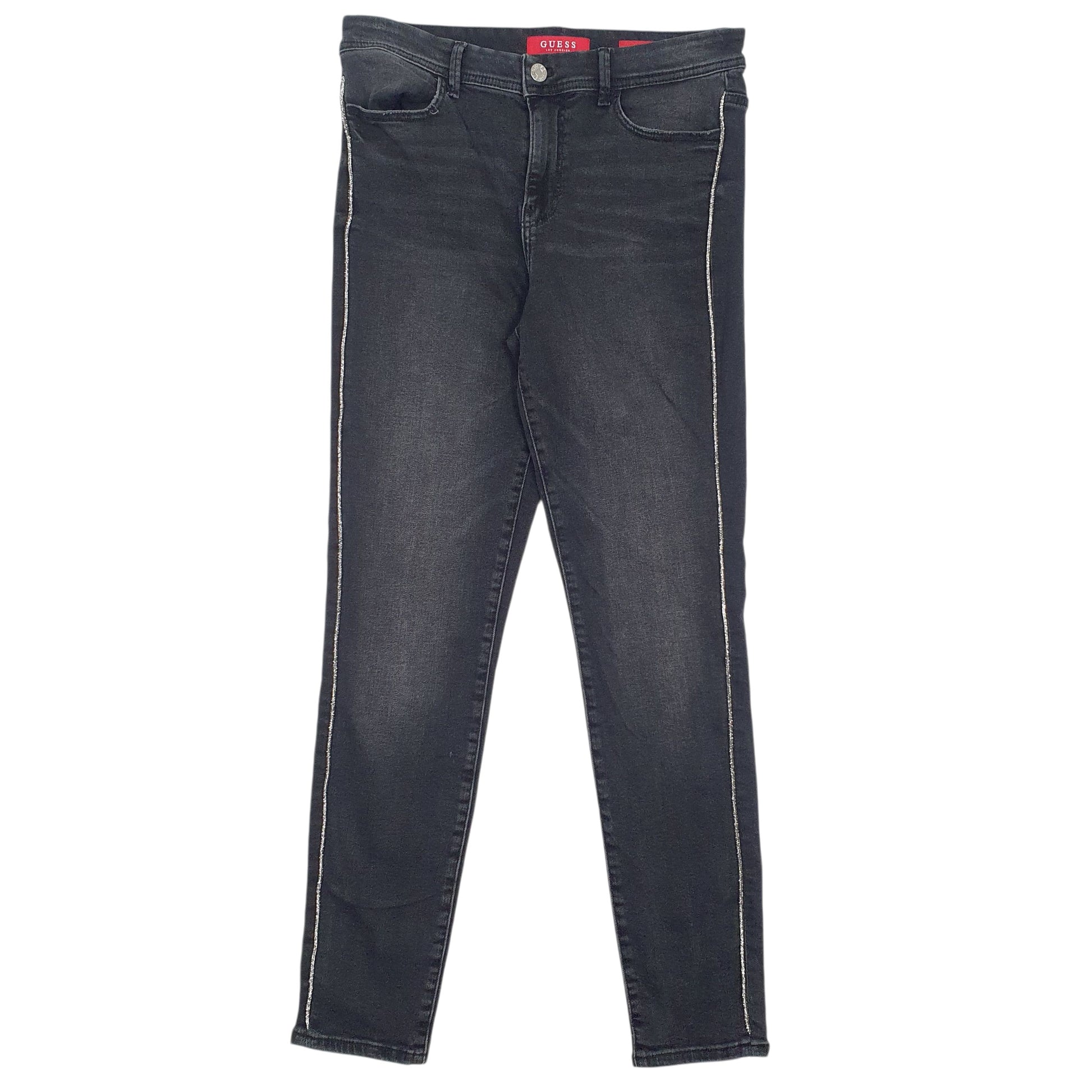 Mens Black Guess  High Rise JeansW29 L29
