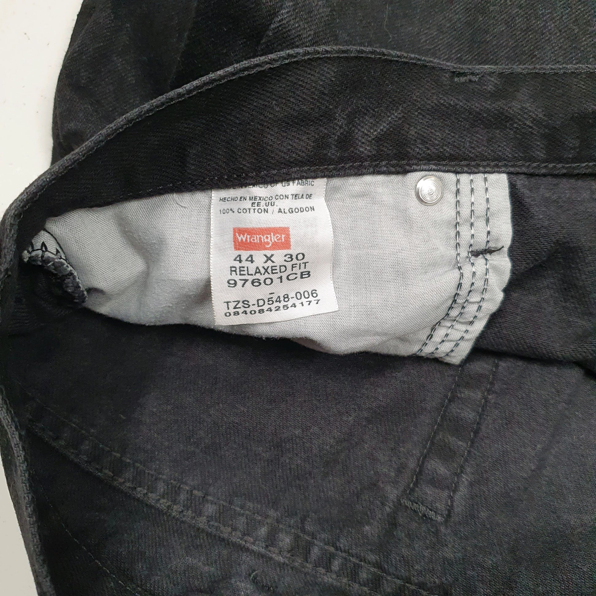 Mens Black Wrangler   Jeans