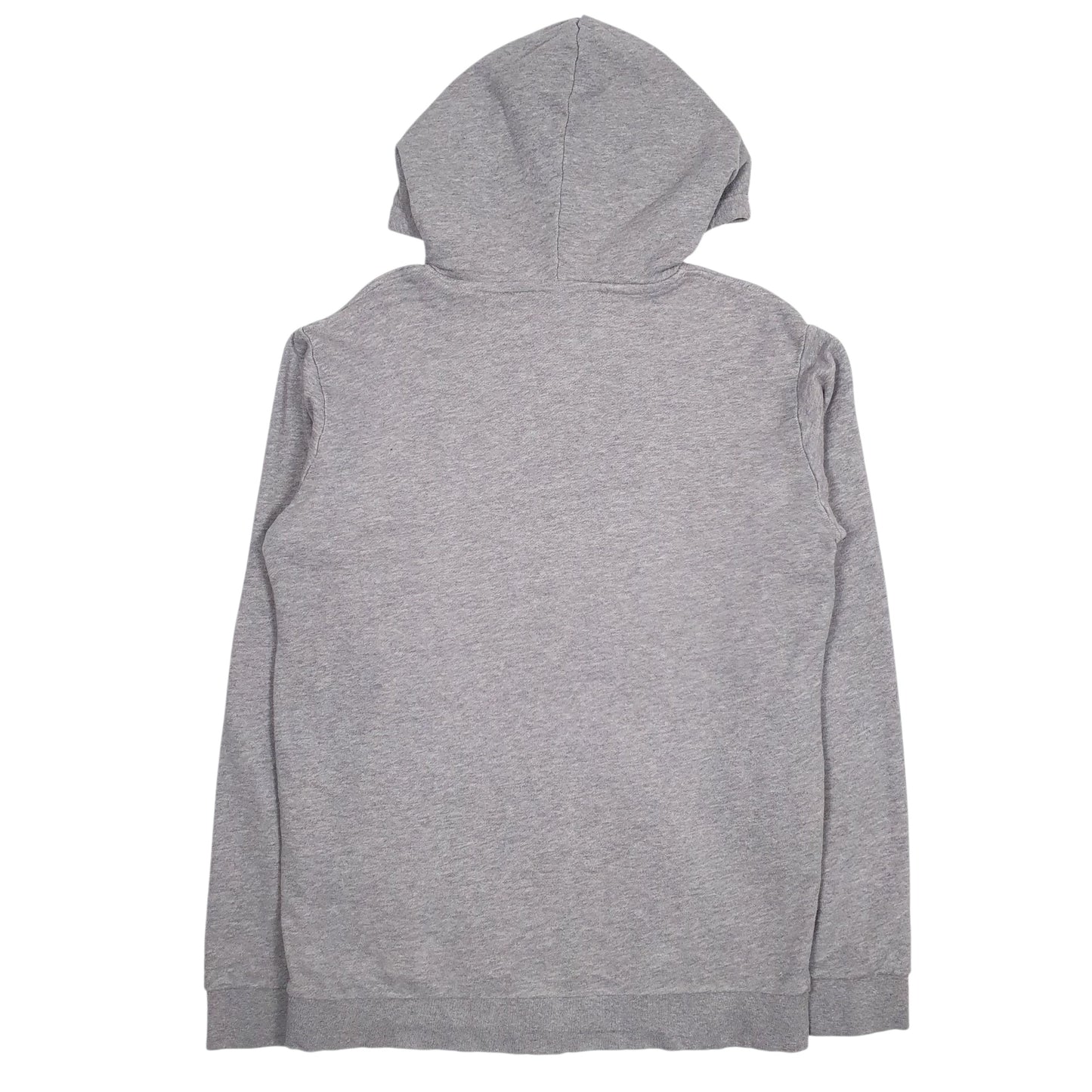 Mens Grey Adidas Spellout Hoodie Jumper