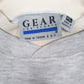 Mens Grey Gear Vintage 90s Crewneck Jumper