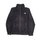 Womens Black The North Face Fluffy Full Zip Jumper