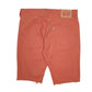 Mens Orange Levis   Shorts