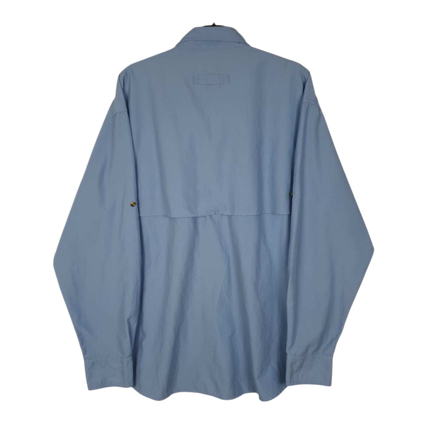 Mens Blue L.L.Bean Outdoors Hiking  Shirt