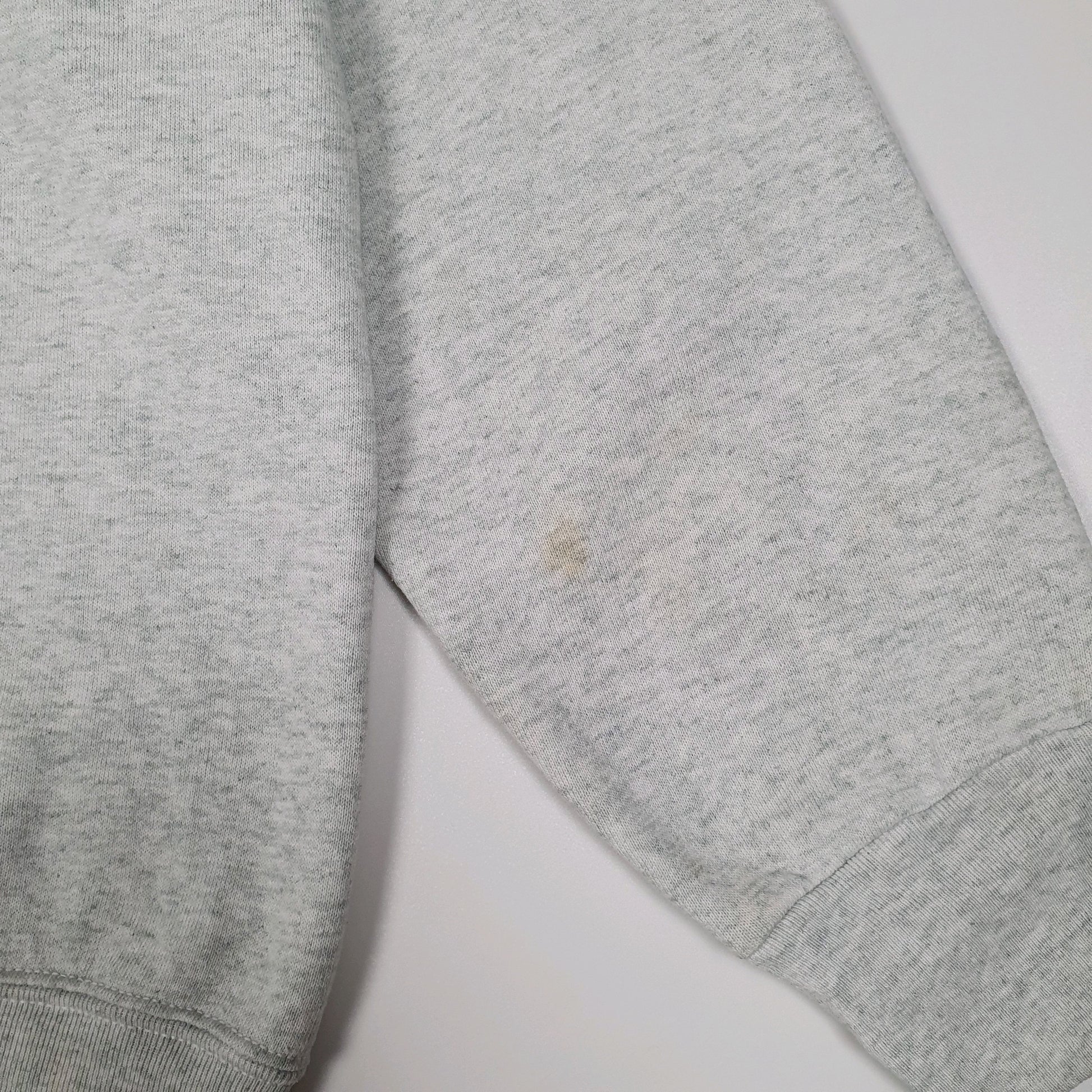 Mens Grey Fruit Of The Loom Vintage 90s Crewneck Jumper