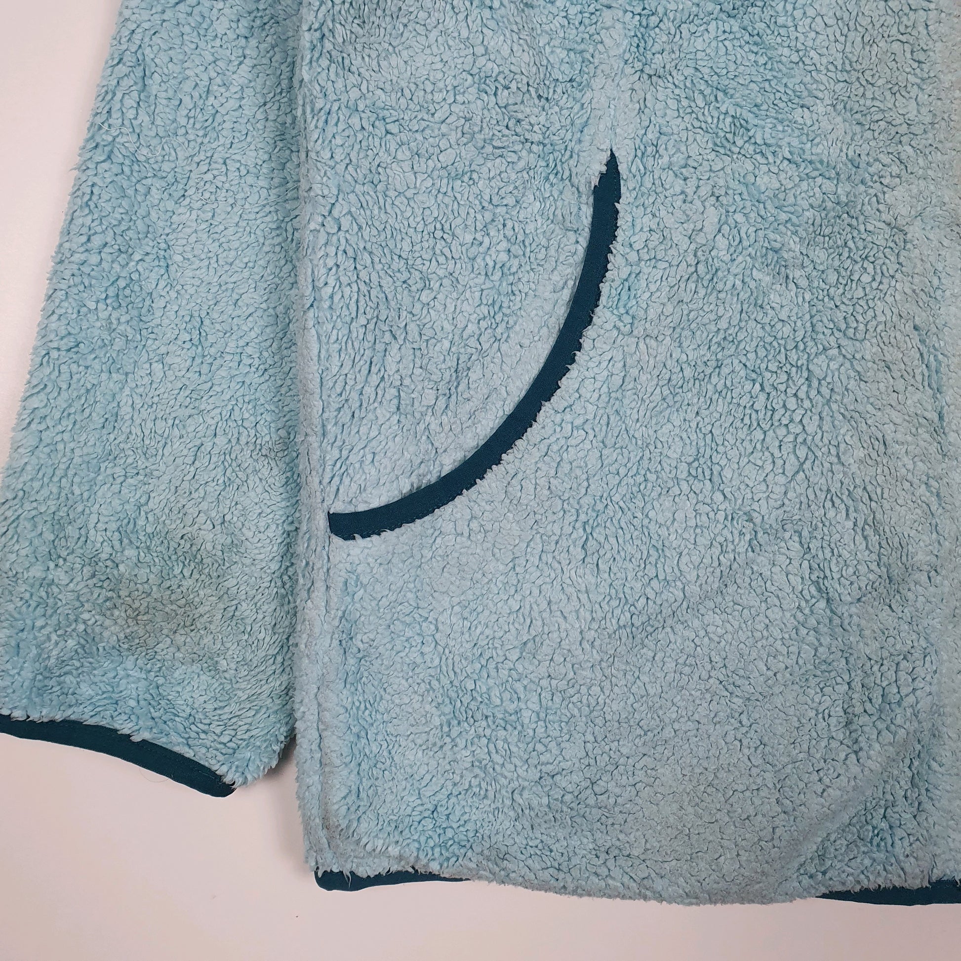 Womens Blue The North Face Fleece Lined  Coat