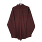 Mens Burgundy L.L.Bean   Shirt