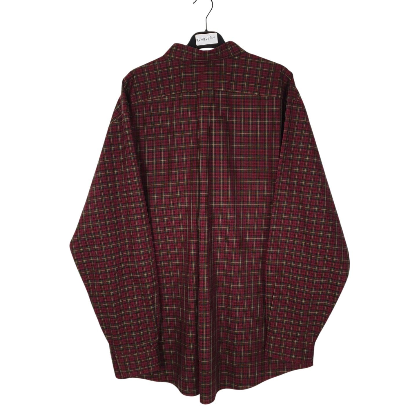 Mens Burgundy L.L.Bean   Shirt