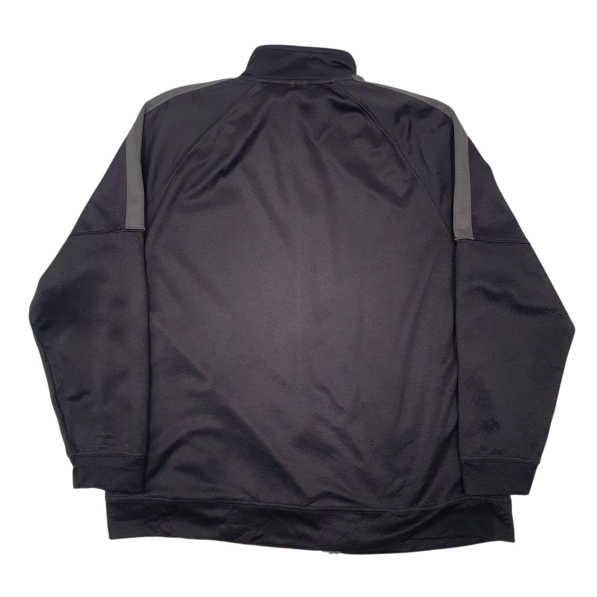 Mens Black Russel Athletic Dri-Power Vintage Full Zip Jumper