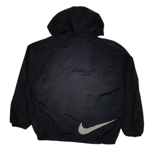 Mens Black Nike Vintage 90s  Coat
