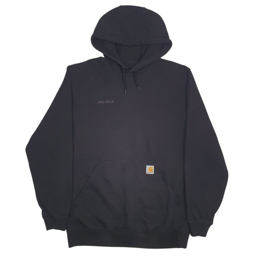 Mens Black Carhartt  Hoodie Jumper