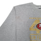 Mens Grey MFL Sanfransico 49ers Crewneck Jumper