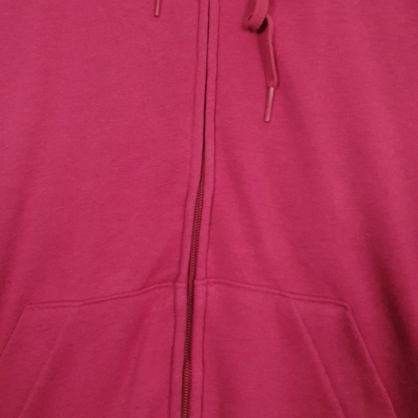 Womens Red Adidas  Full Zip Jumper