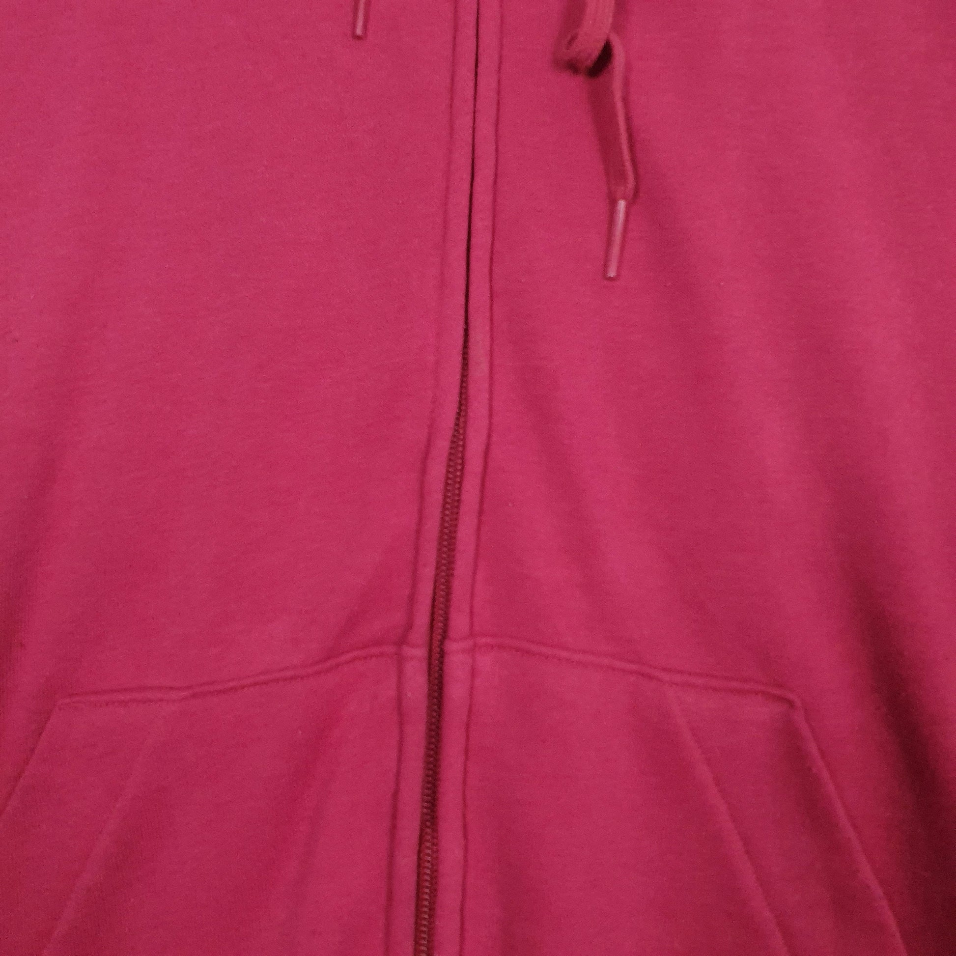 Womens Red Adidas  Full Zip Jumper