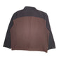 Mens Brown Starter  Crewneck Coat