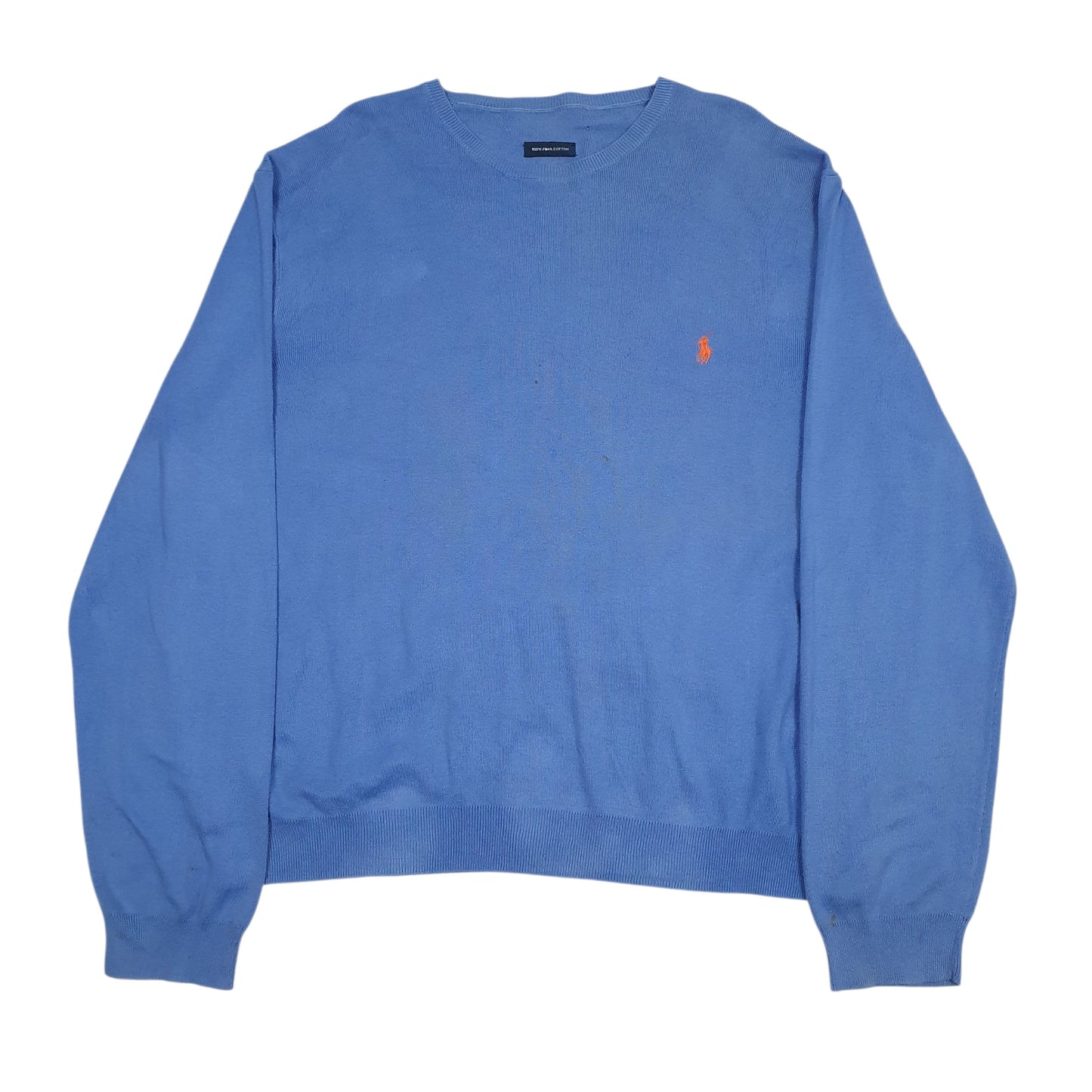 Mens Blue Ralph Lauren  Crewneck Jumper