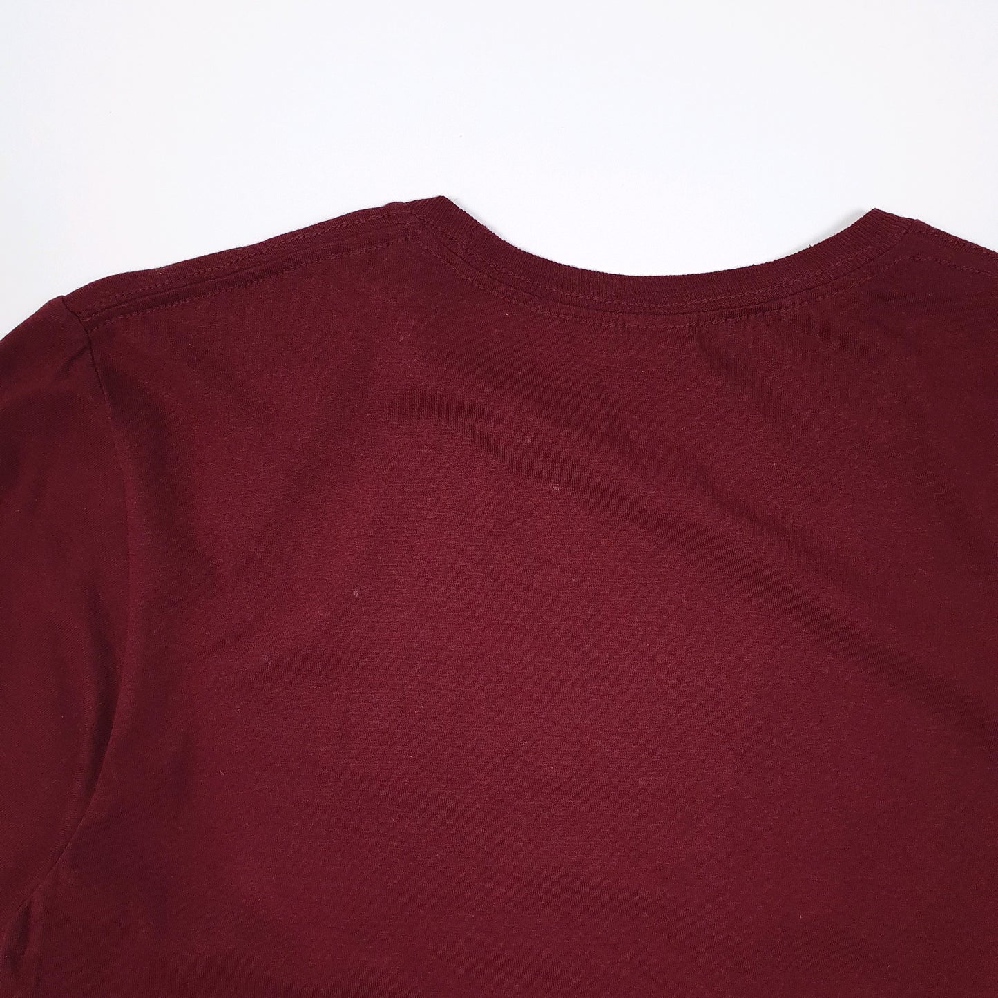 Mens Burgundy Gildan   T Shirt