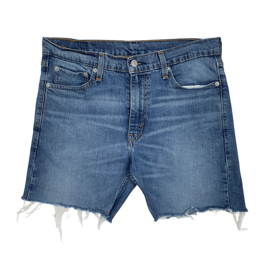 Mens Blue Levis  Denim Shorts