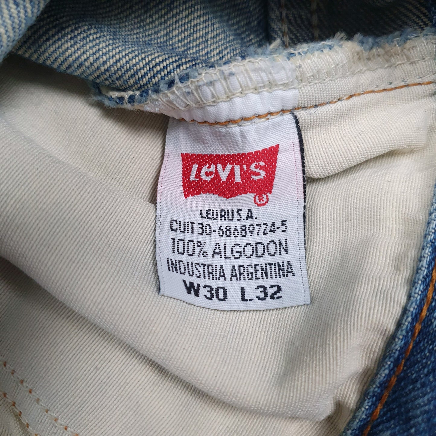 Mens Blue Levis   Jeans