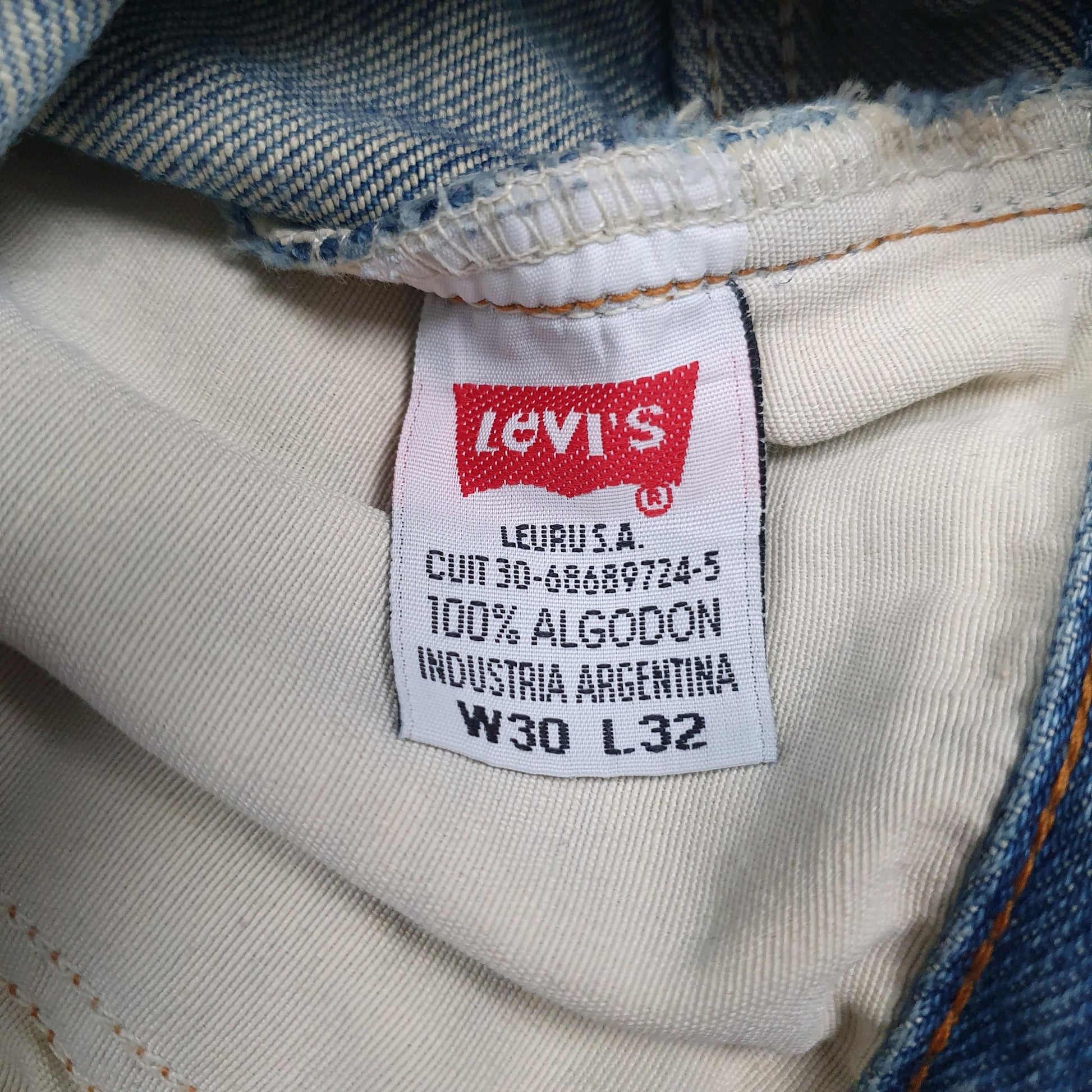 Mens Blue Levis   Jeans