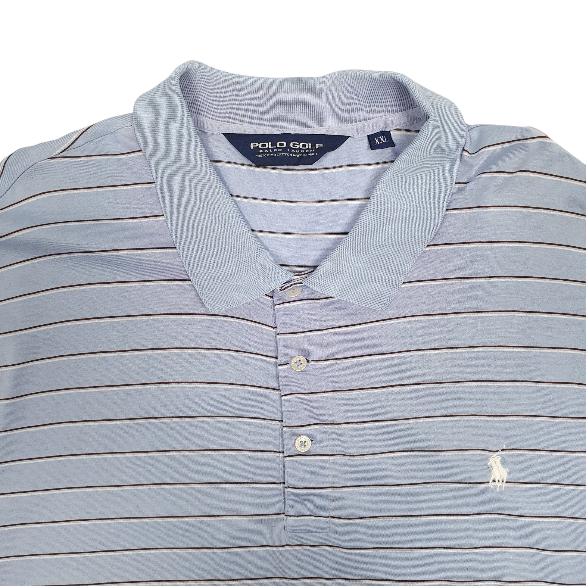 Mens Blue Polo Ralph Lauren Golf  Polo Shirt