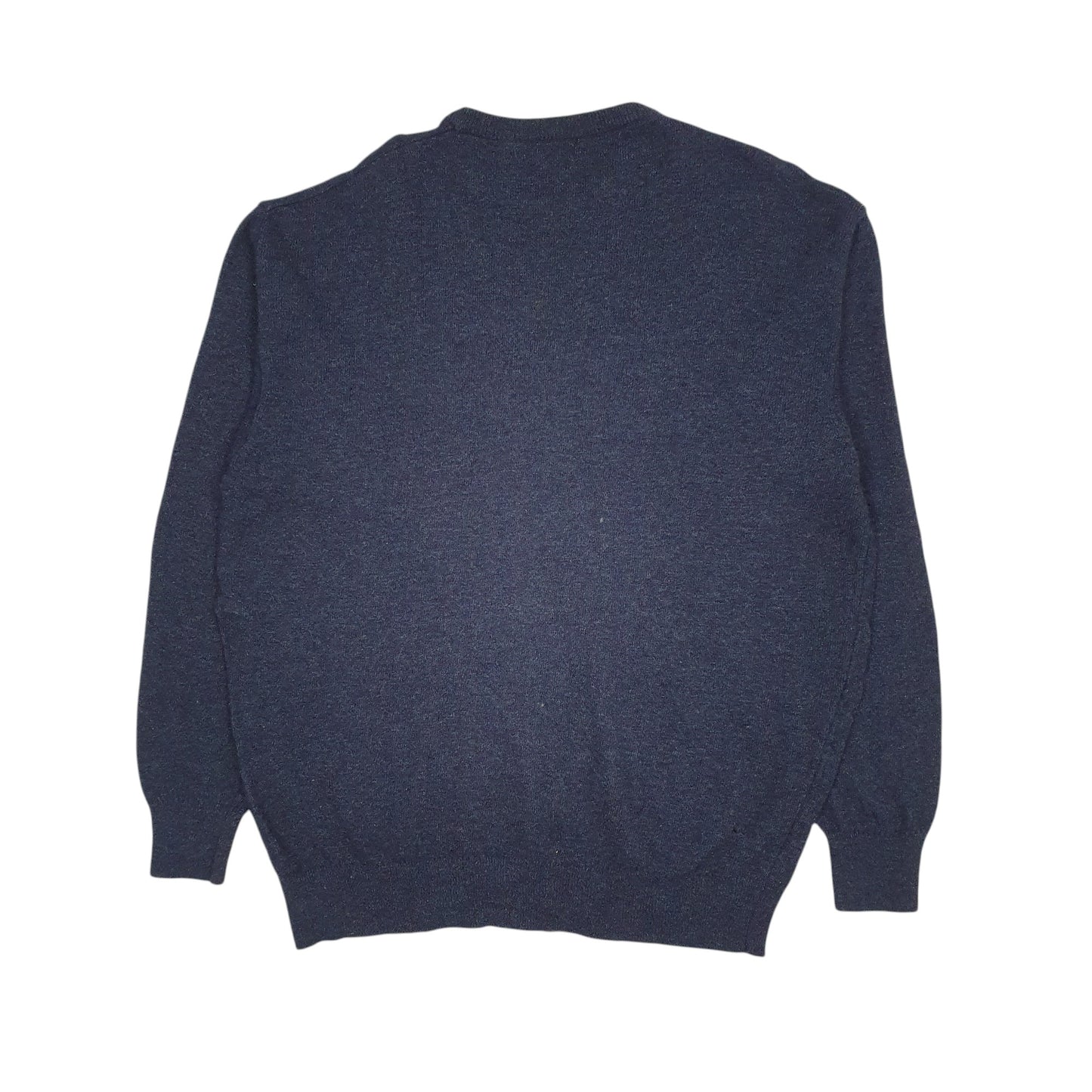 Mens Navy Burberry Vintage 90s Crewneck Jumper