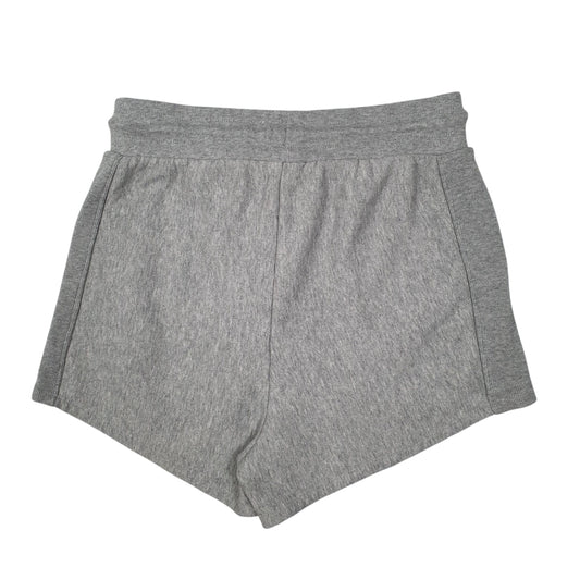 Womens Grey Champion Reverse Weave Crewneck Shorts