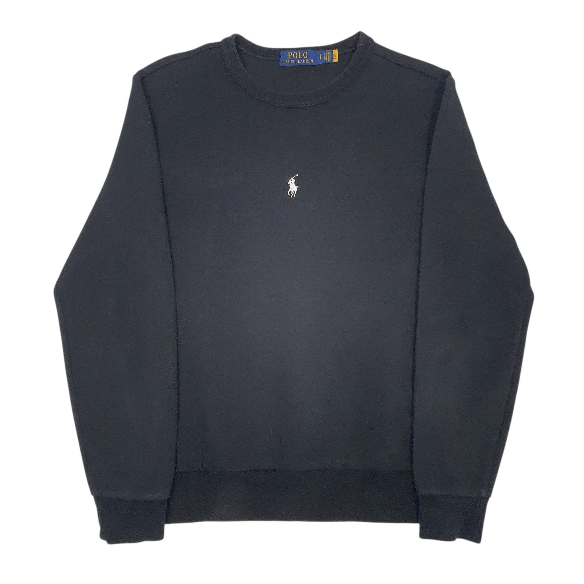 Mens Black Polo Ralph Lauren  Crewneck Jumper