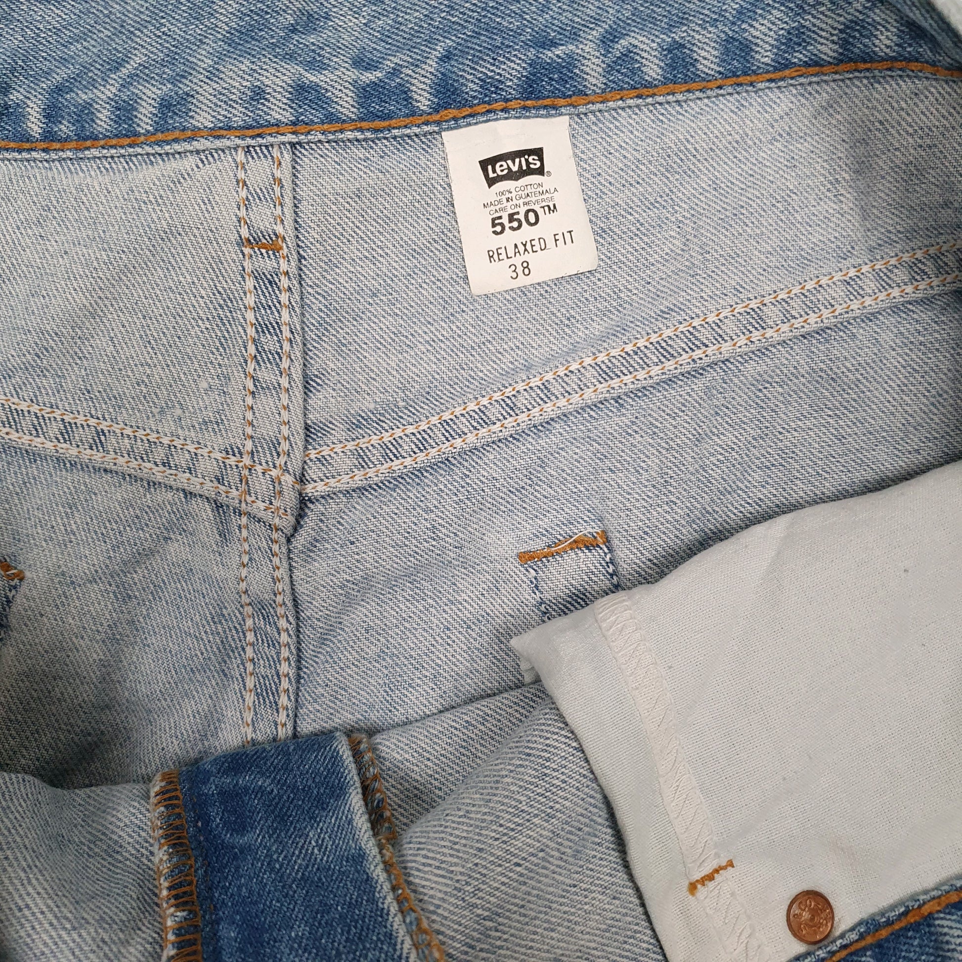 Mens Blue Levis Vintage 90s  Shorts