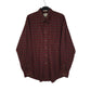 Mens Burgundy L.L.Bean  Long Sleeve Shirt