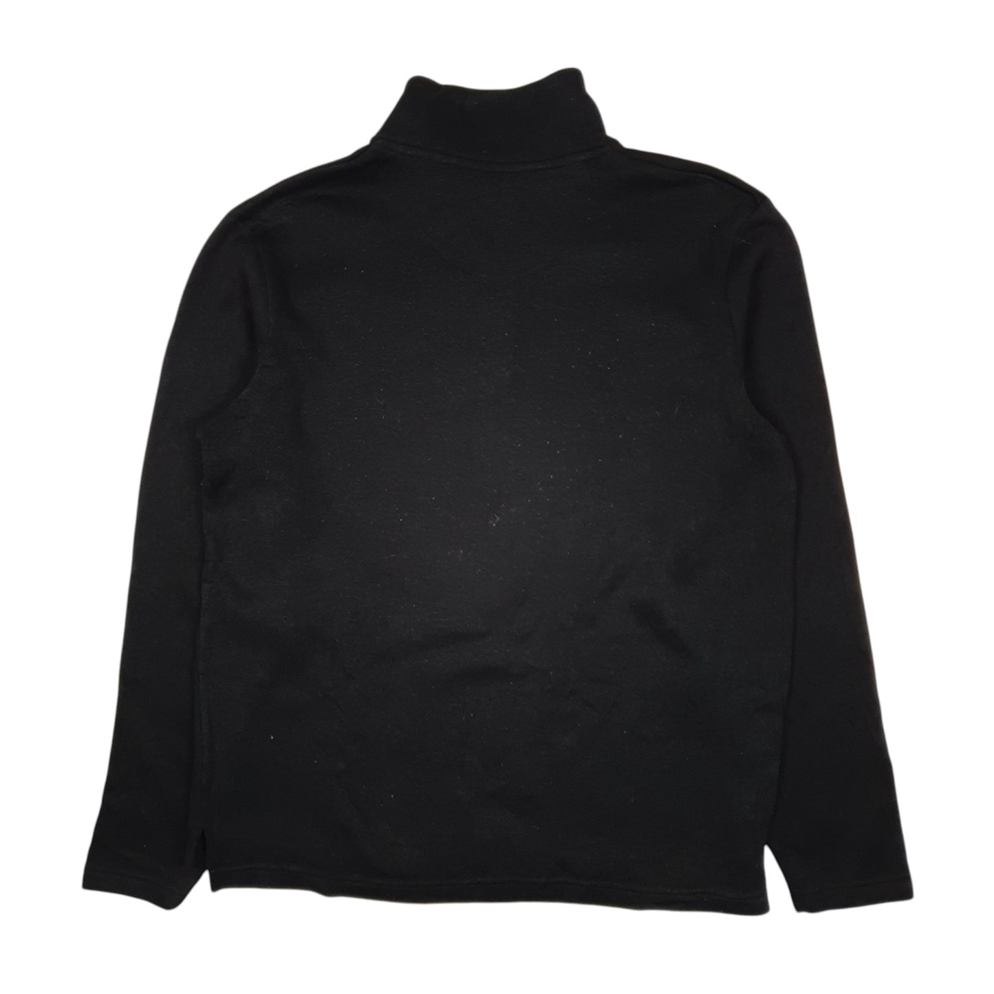 Mens Black Wrangler  Quarter Zip Jumper