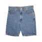 Mens Blue Levis 505 Vintage 90s Made In USA Denim Shorts