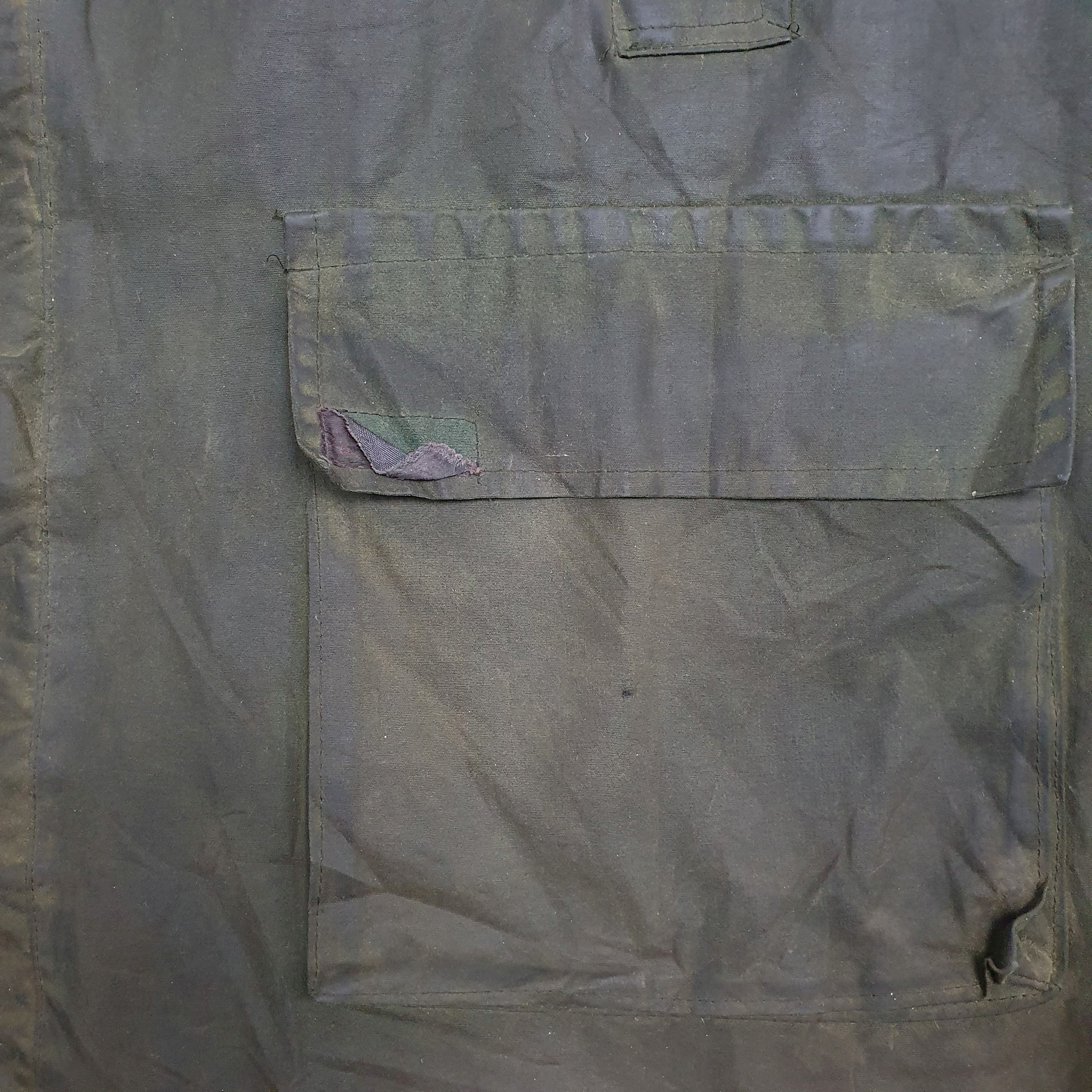 Mens Green Open Field   Coat