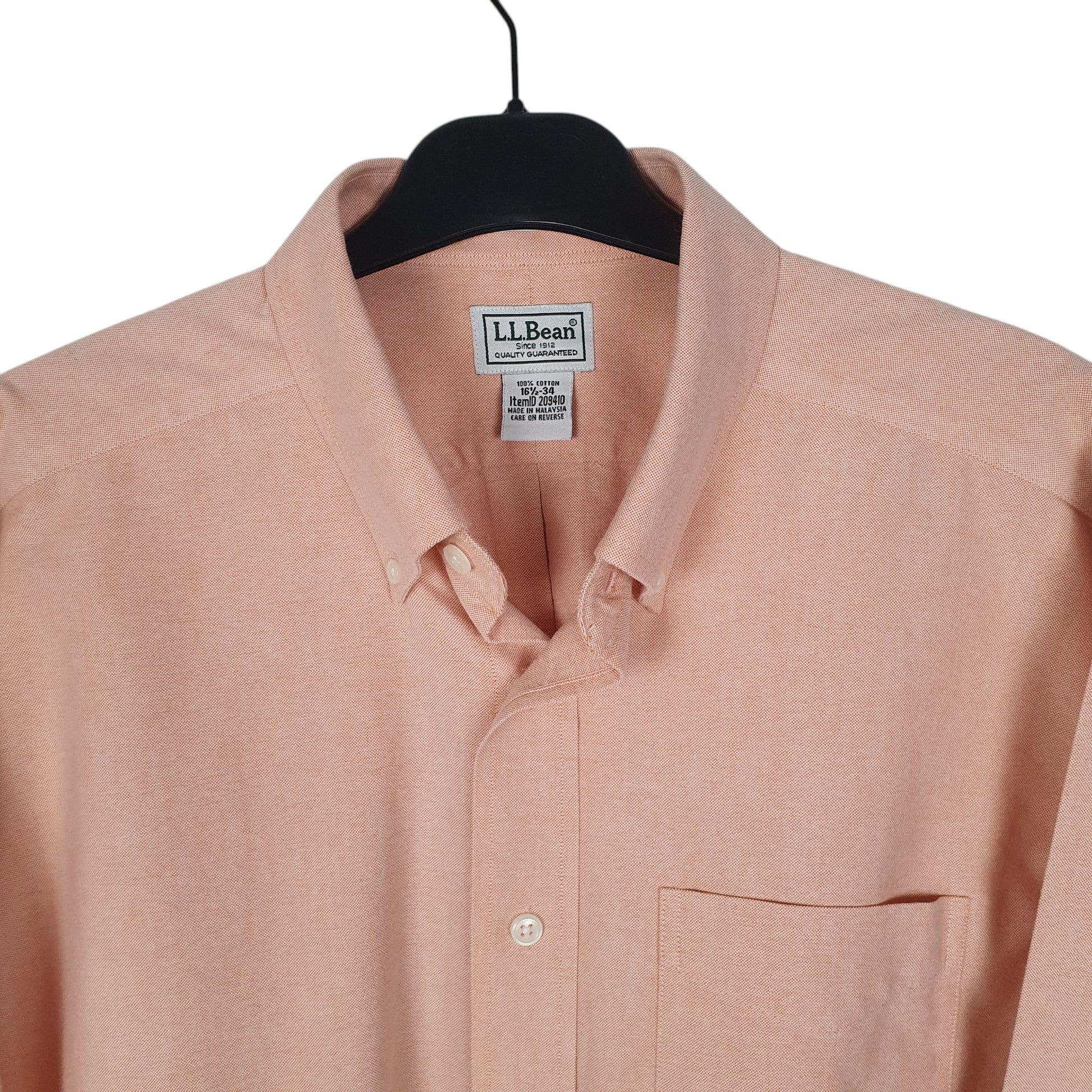Mens Pink L.L.Bean   Shirt