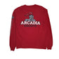 Mens Burgundy Champion Arcadia Knights  T Shirt