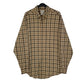 Mens Brown L.L.Bean  Long Sleeve Shirt