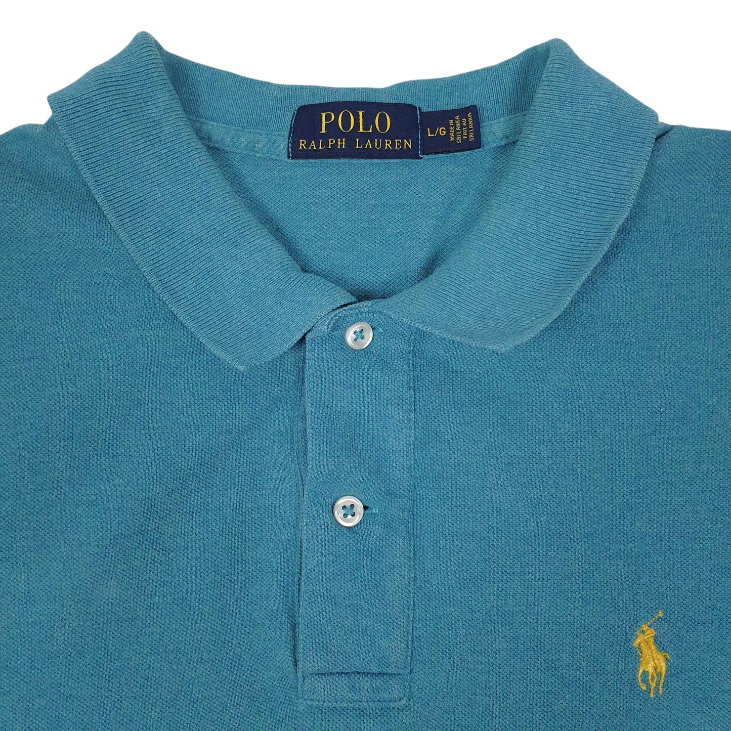 Mens Blue Polo Ralph Lauren   Polo Shirt