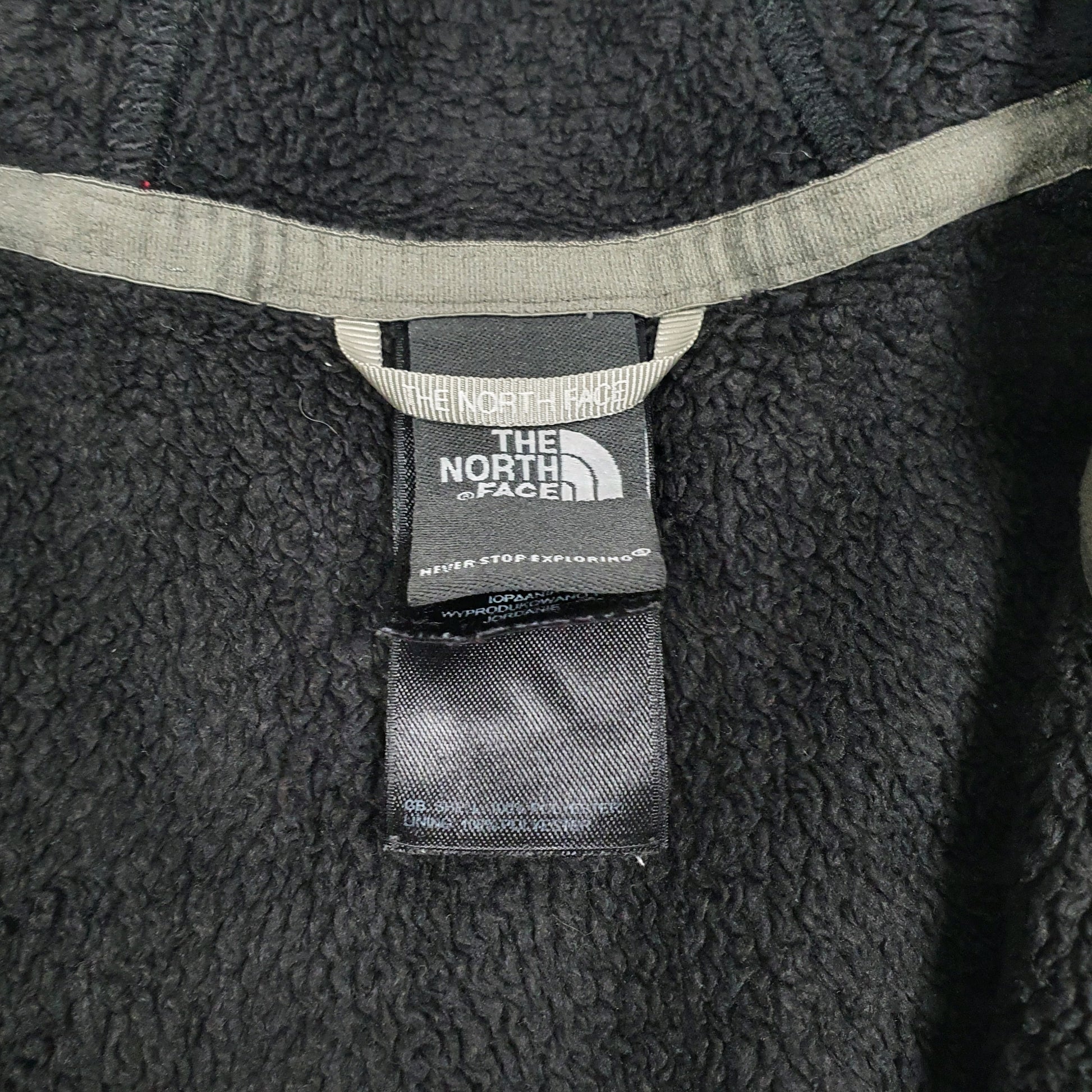 Womens Grey The North Face Hoodie Fleece Lined Full Zip Jumper