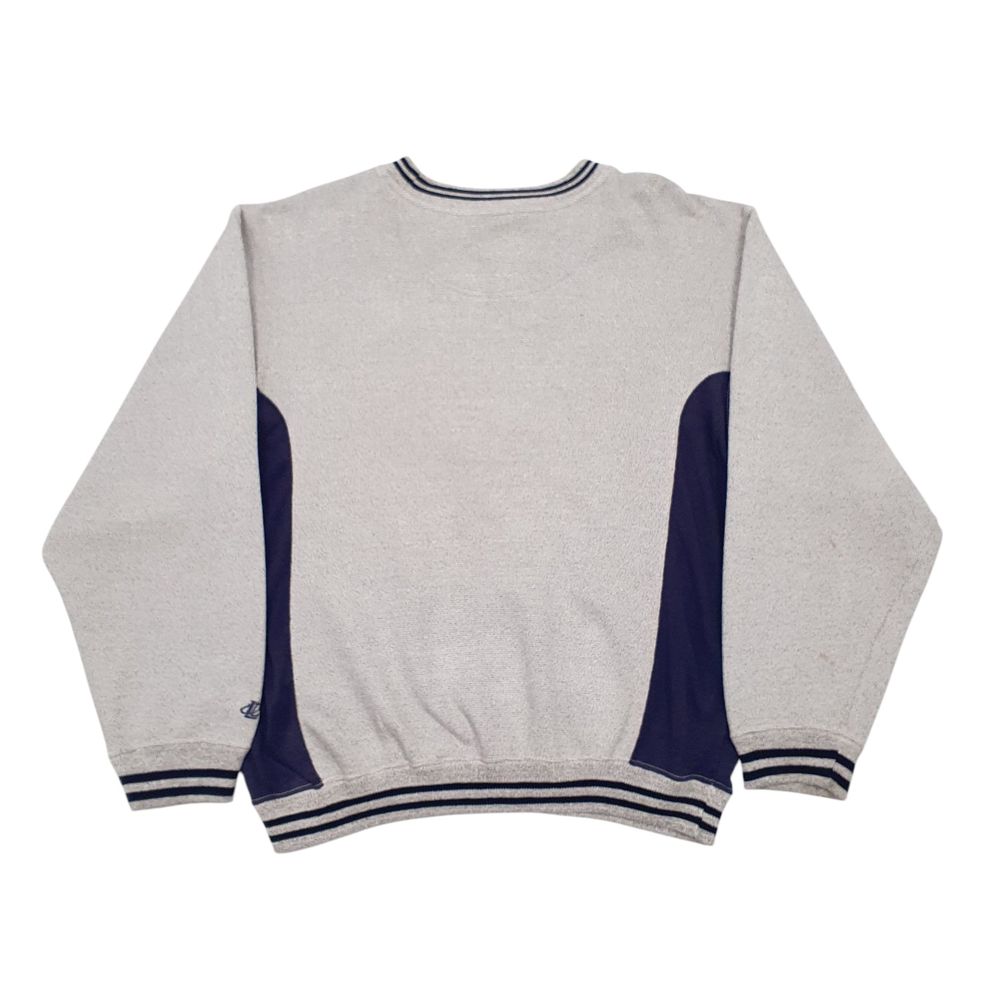 Mens Grey Logo Athletic NFL Denver Broncos Vintage 90s Crewneck Jumper