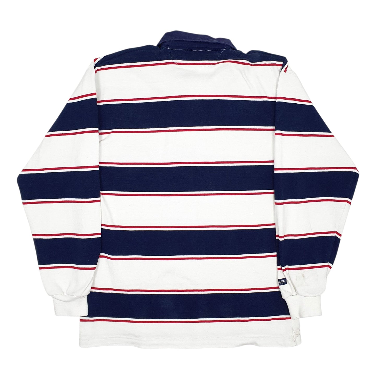 Mens White Barbarian Rugby George W. Bush Hoodie Polo Shirt