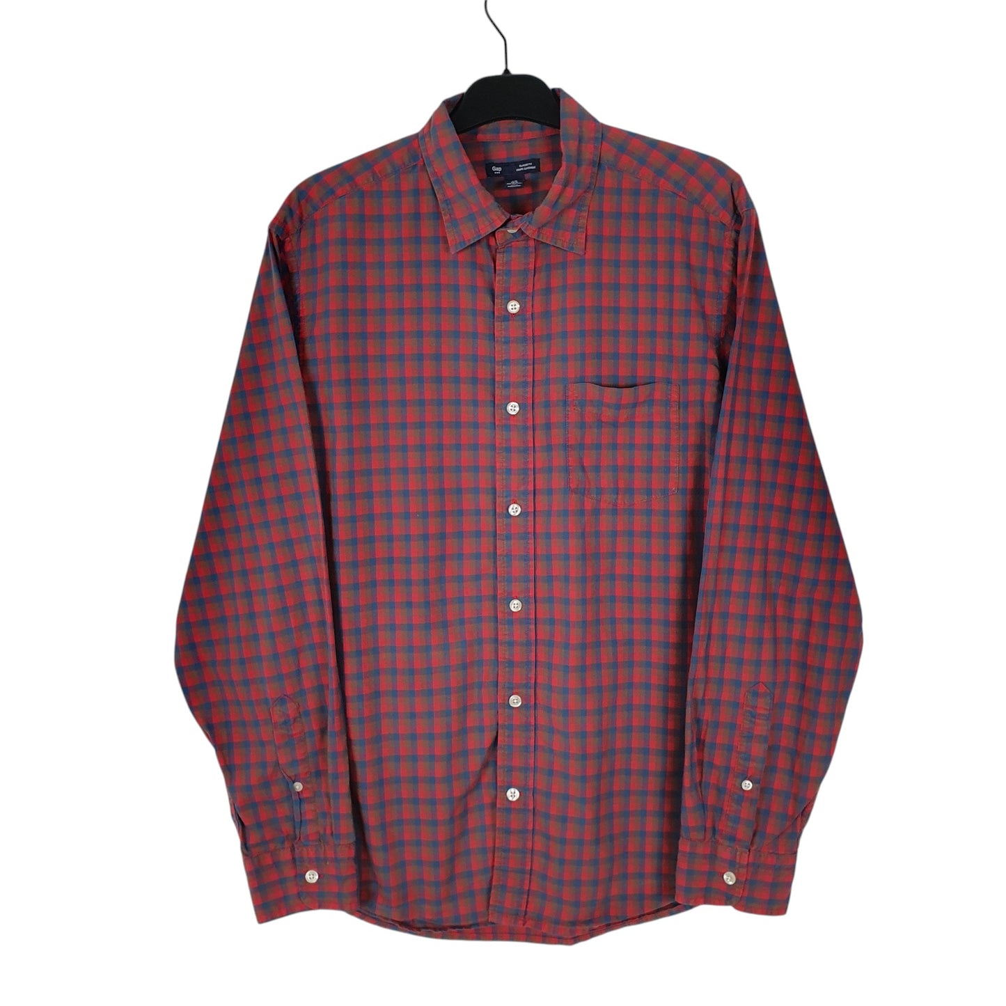 Mens Red GAP  Long Sleeve Shirt