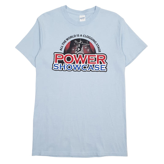 Mens Blue Gildan  Short Sleeve T Shirt