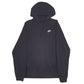 Mens Black Nike  Hoodie Jumper