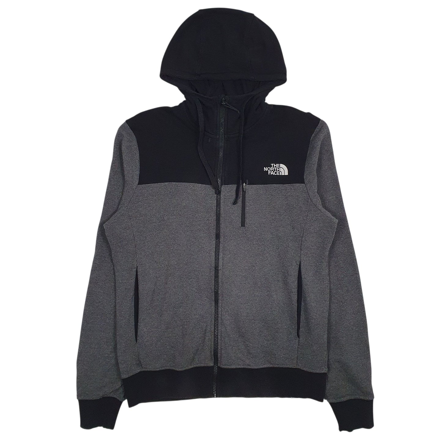 Mens Grey The North Face  Full Zip Jumper