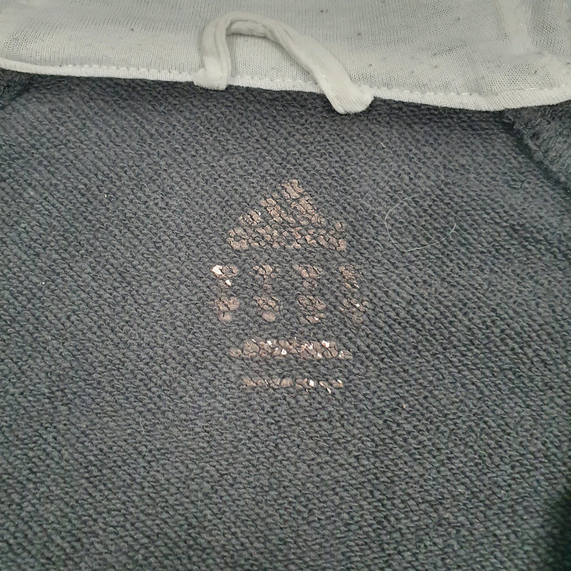 Womens Black Adidas Spellout Full Zip Jumper