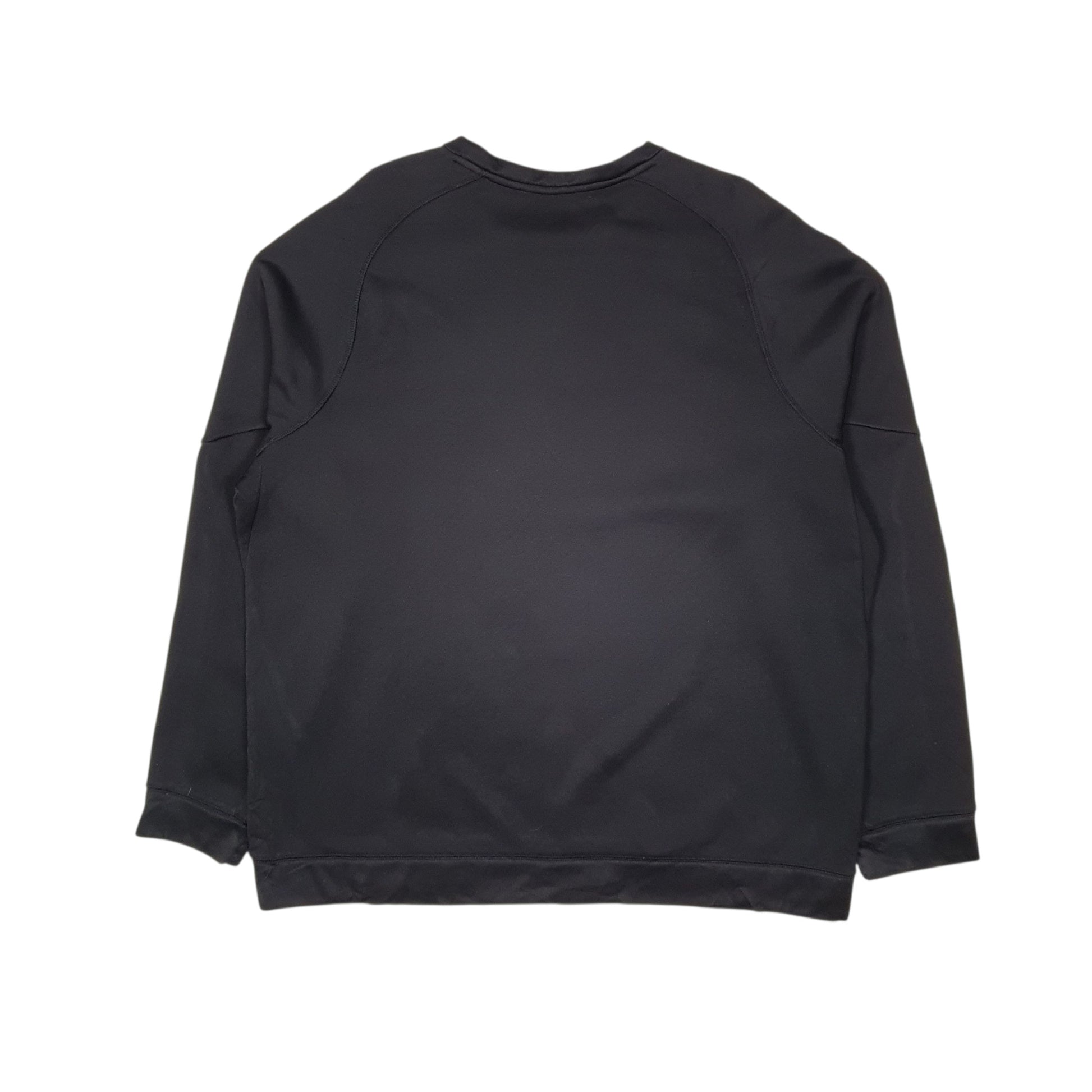 Mens Black Fila  Crewneck Jumper