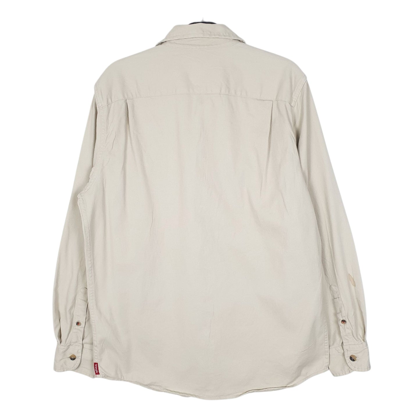Mens Cream Wrangler   Shirt