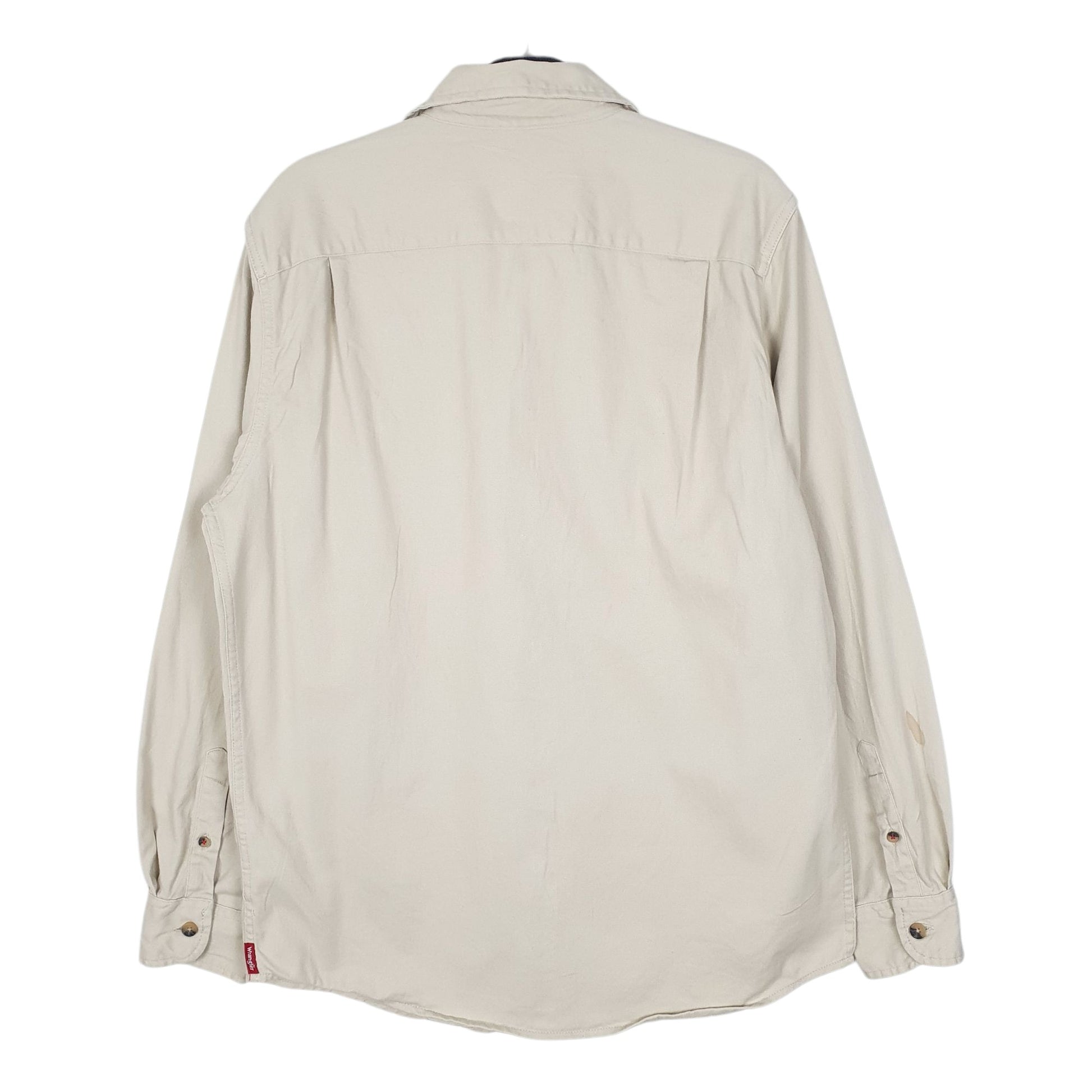 Mens Cream Wrangler   Shirt