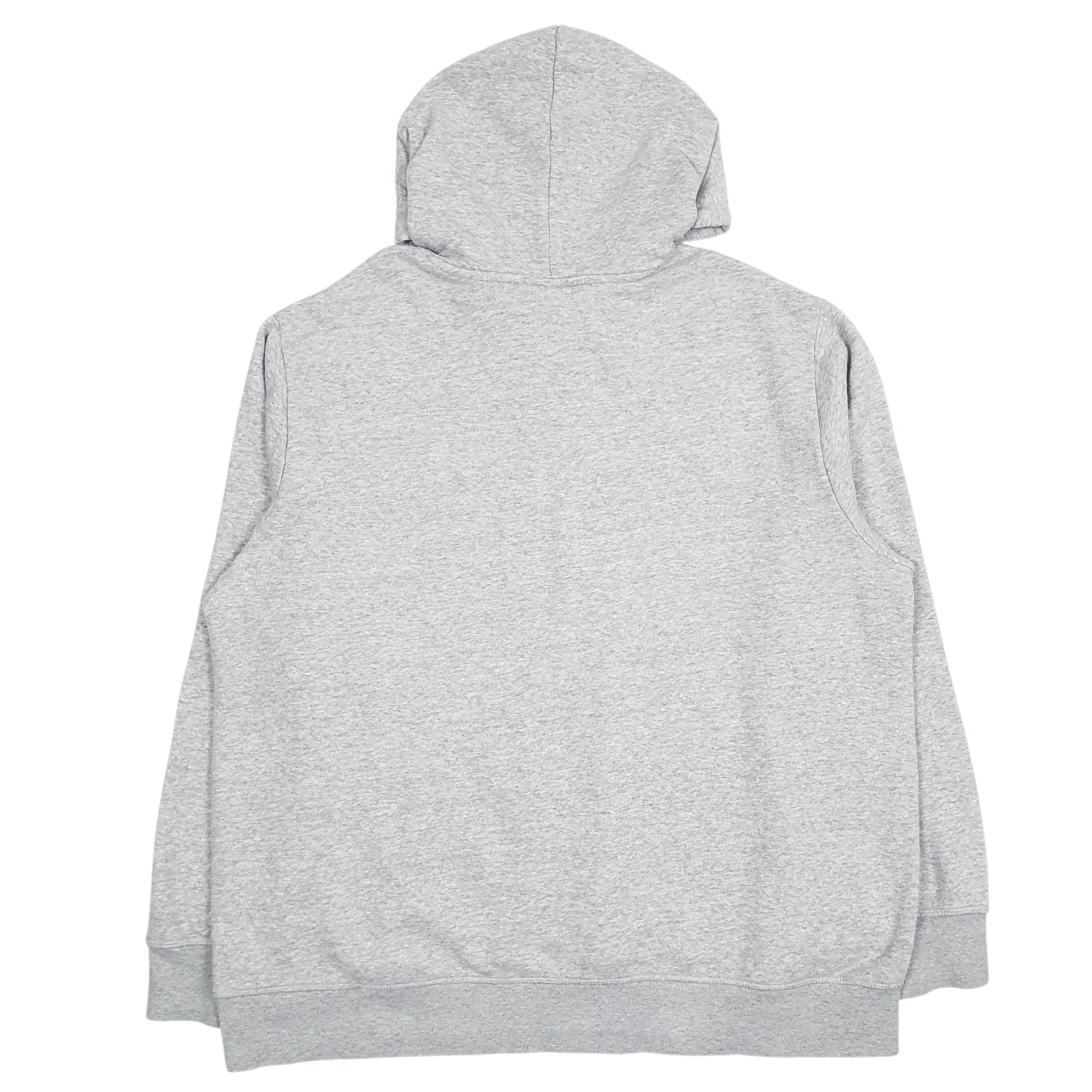 Mens Grey Reebok Spellout Hoodie Jumper