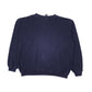 Mens Navy Lands End Vintage 90s Crewneck Jumper