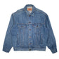 Mens Blue Levis Vintage 90s Type 3 Trucker Hoodie Coat